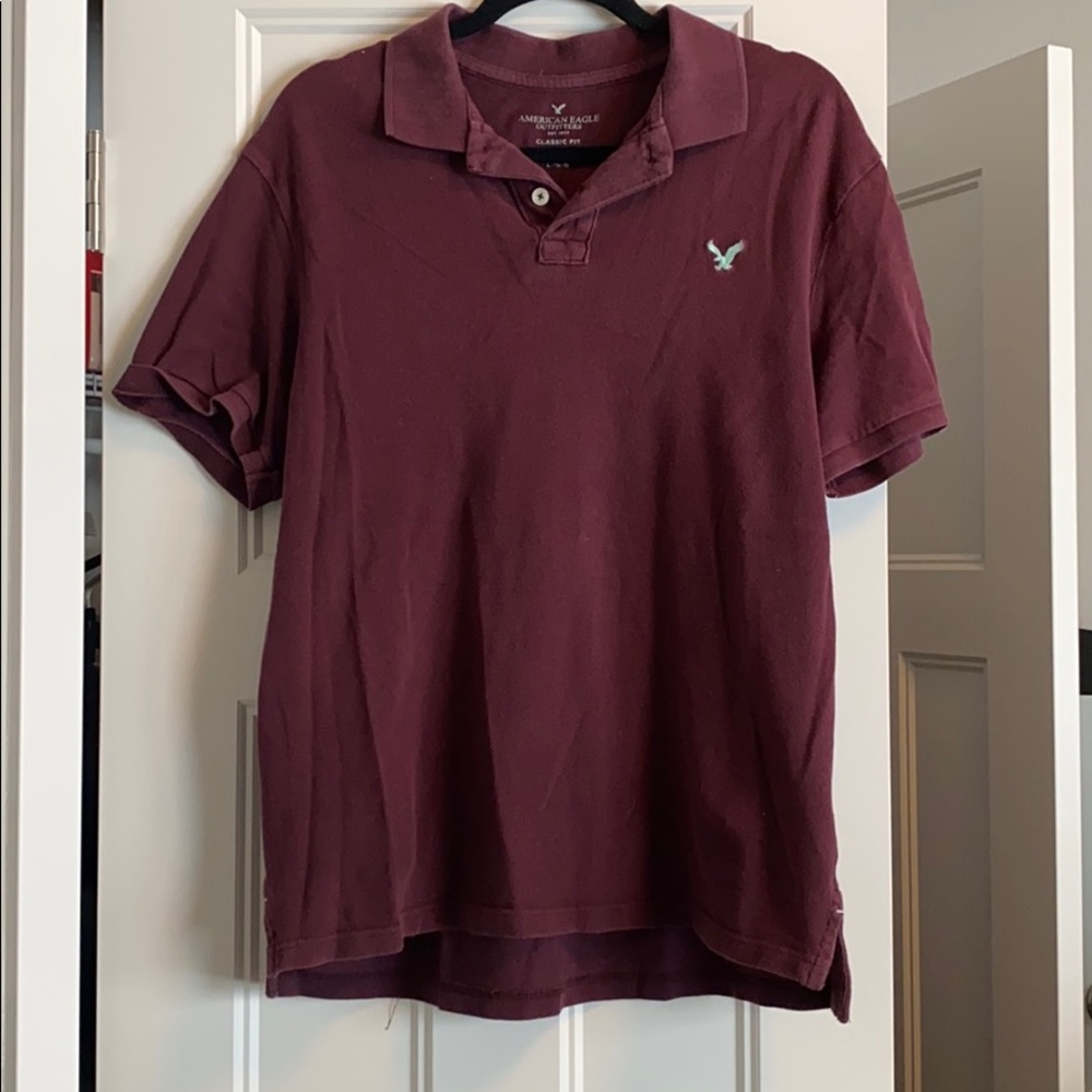 American Eagle Icon Polo Pique Shirt